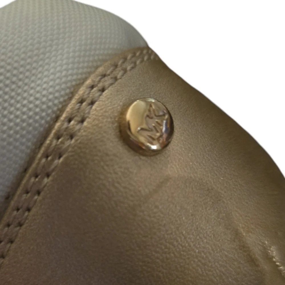 Michael Kors Osaka Rose Gold Sneakers NWOB - Picture 13 of 17